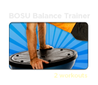 BOSU balance trainer